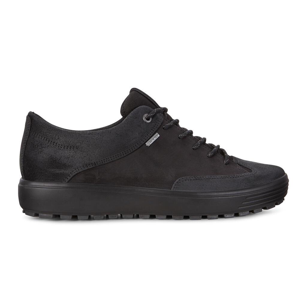 Ecco Soft 7 Tred Gtx Tie Mens Sneakers In Black Sales - India EGO-647120